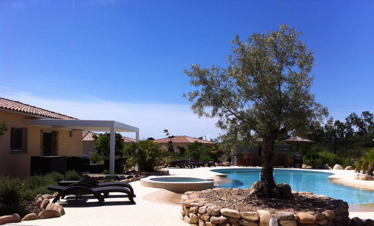 L'Hacienda Piscine Chauffee A 28, Spa, Boulodrome Et Court De Tennis Prives, 2 Villas Independantes Porto-Vecchio  Exterior foto
