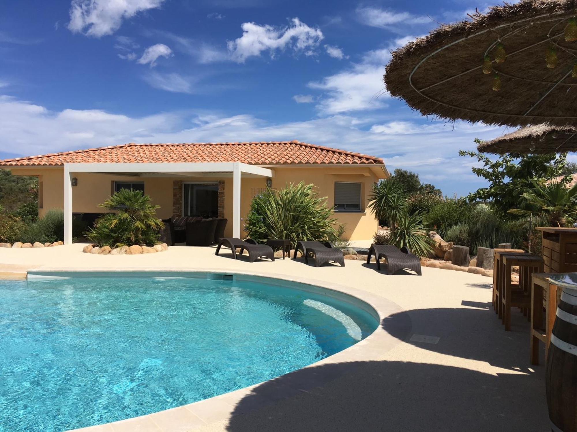 L'Hacienda Piscine Chauffee A 28, Spa, Boulodrome Et Court De Tennis Prives, 2 Villas Independantes Porto-Vecchio  Exterior foto